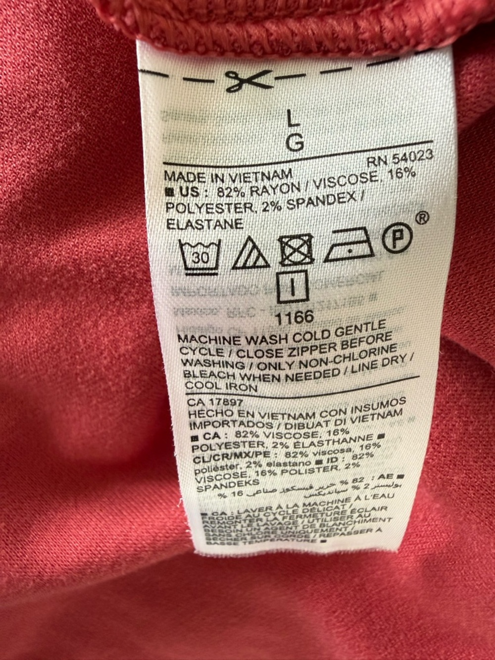 Old Navy Raspberry Pink Ruffle Sleeve dress - Picture 4 of 4
